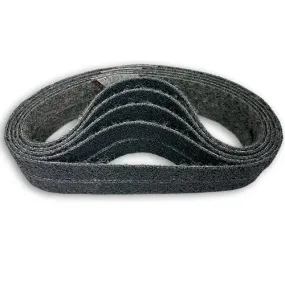 3/4 x 18 Non-Woven Surface Conditioning Air File Sanding Belts - 10 Pack