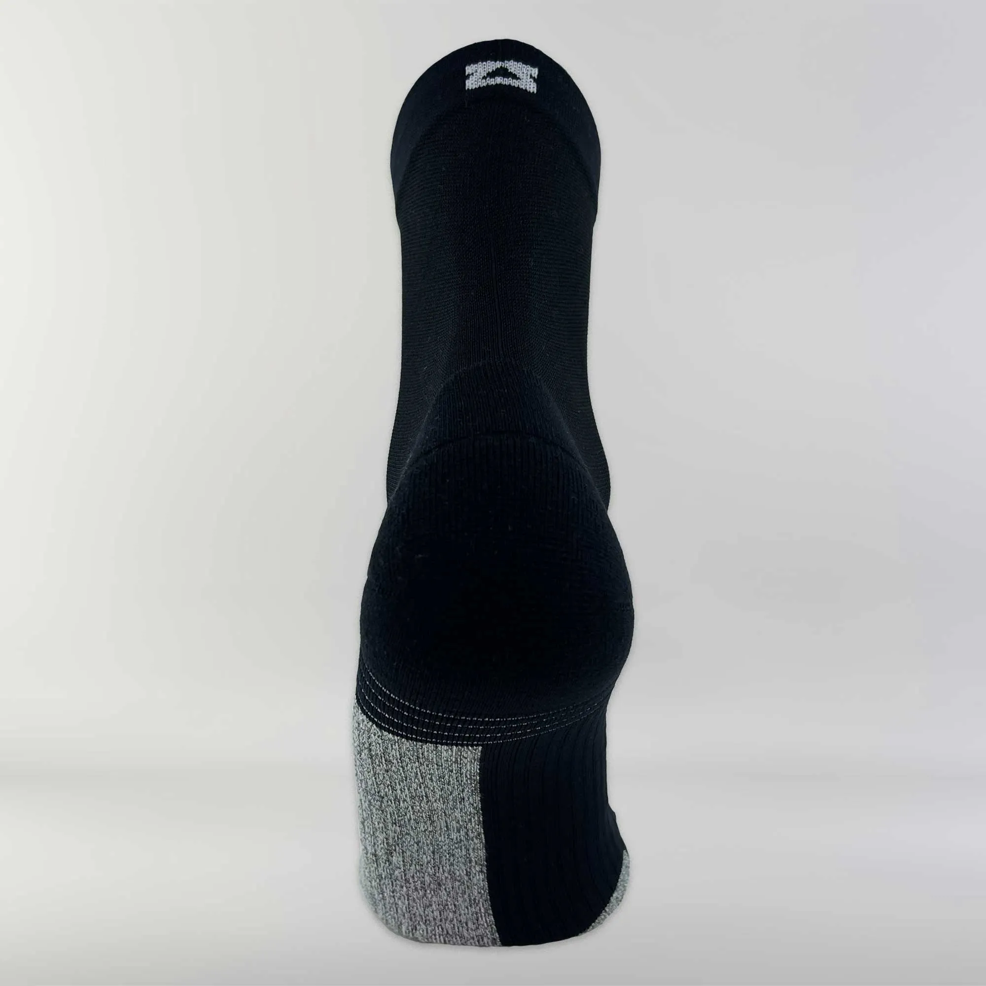 Black Shakeout Socks (Mini Crew)