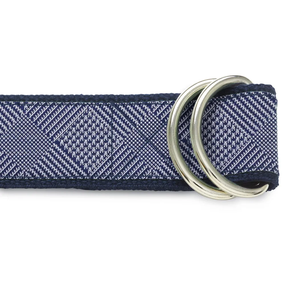 Blockley Navy - D-Ring Belts