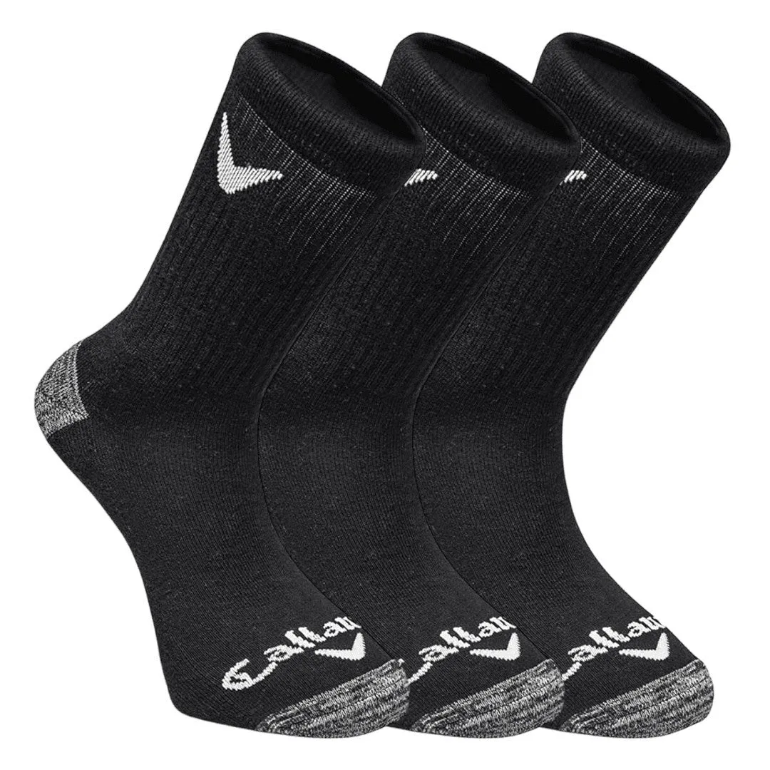 Callaway Sport Crew 3-Pack Golf Socks 5619014