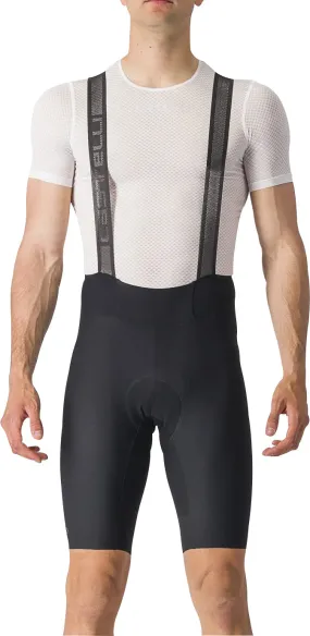 Castelli Espresso Mens Cycling Bib Shorts - Black