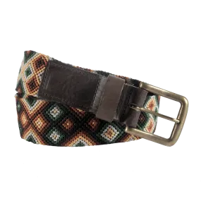 Chiapas Woven Belt - Moss