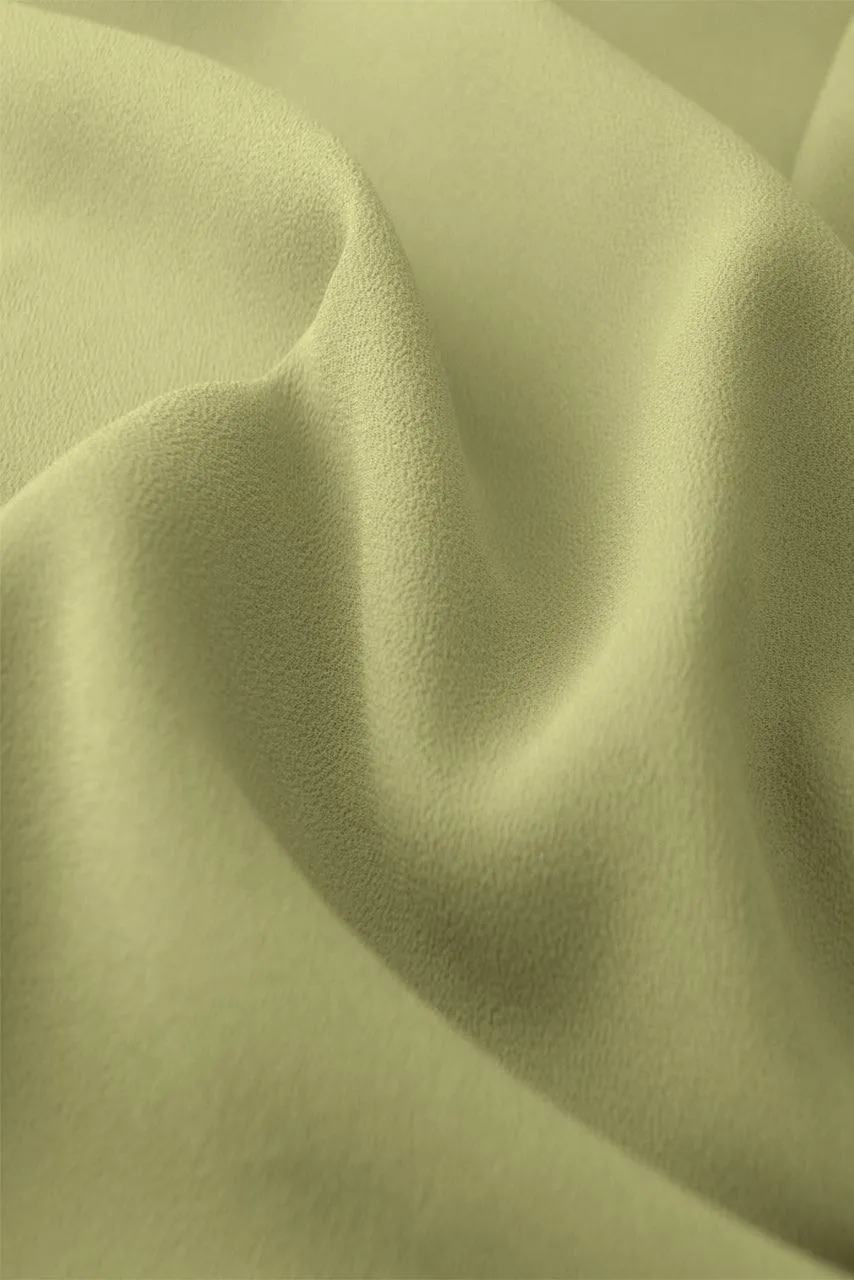 Classic Chiffon Hijab - Lime