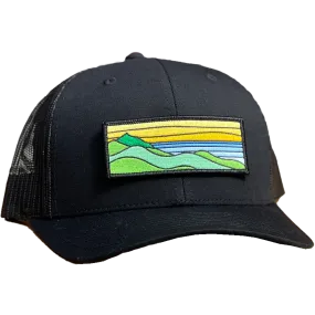 Curved Brim Trucker with Ridgecrest Patch