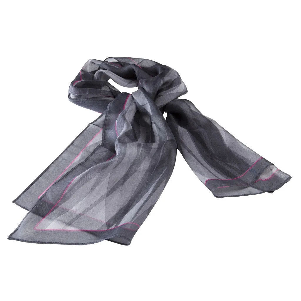 Custom Made Silk Chiffon Scarf