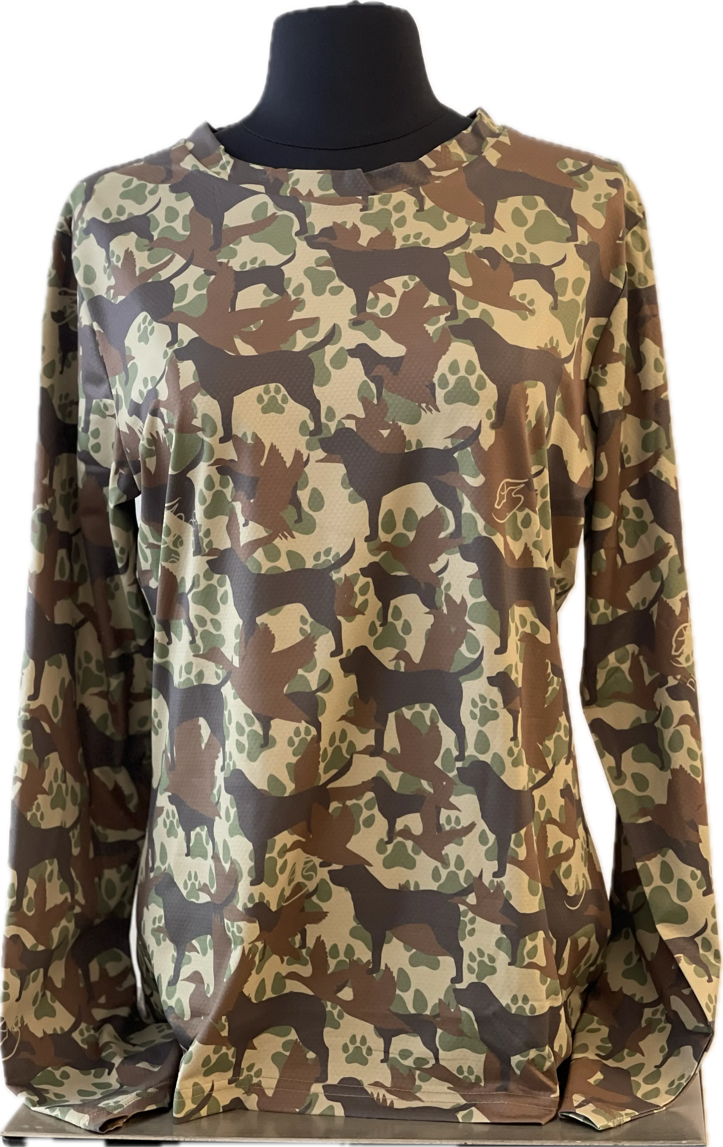 Duck Dog Original Camo - Ladies Long Sleeve Performance T Shirt,  Sunproof SPF 50 