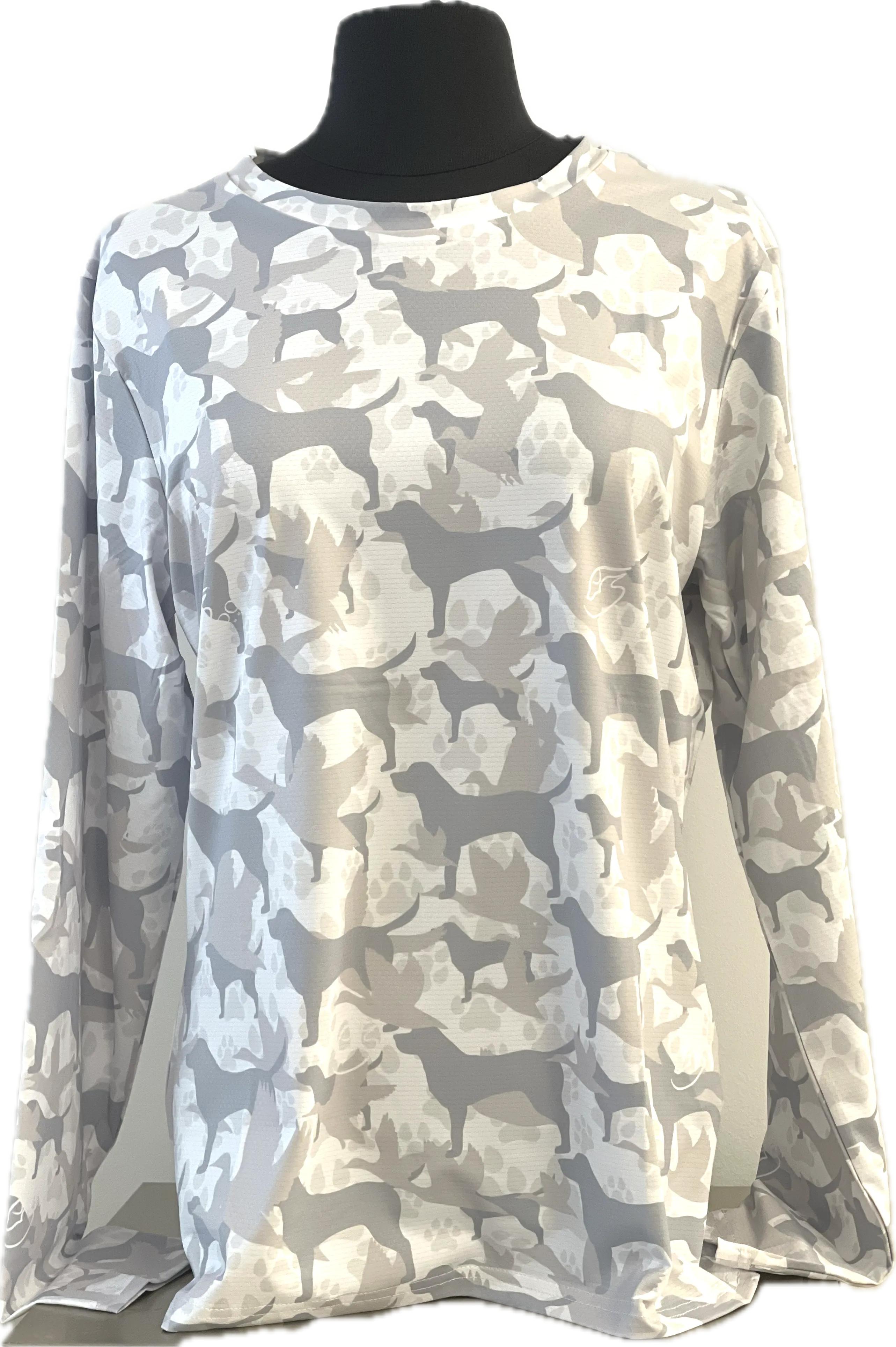 Duck Dog Original Camo - Ladies Long Sleeve Performance T Shirt,  Sunproof SPF 50 