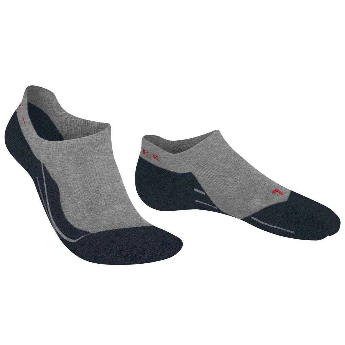 Falke RU3 Comfort No Show Socks - Light Grey