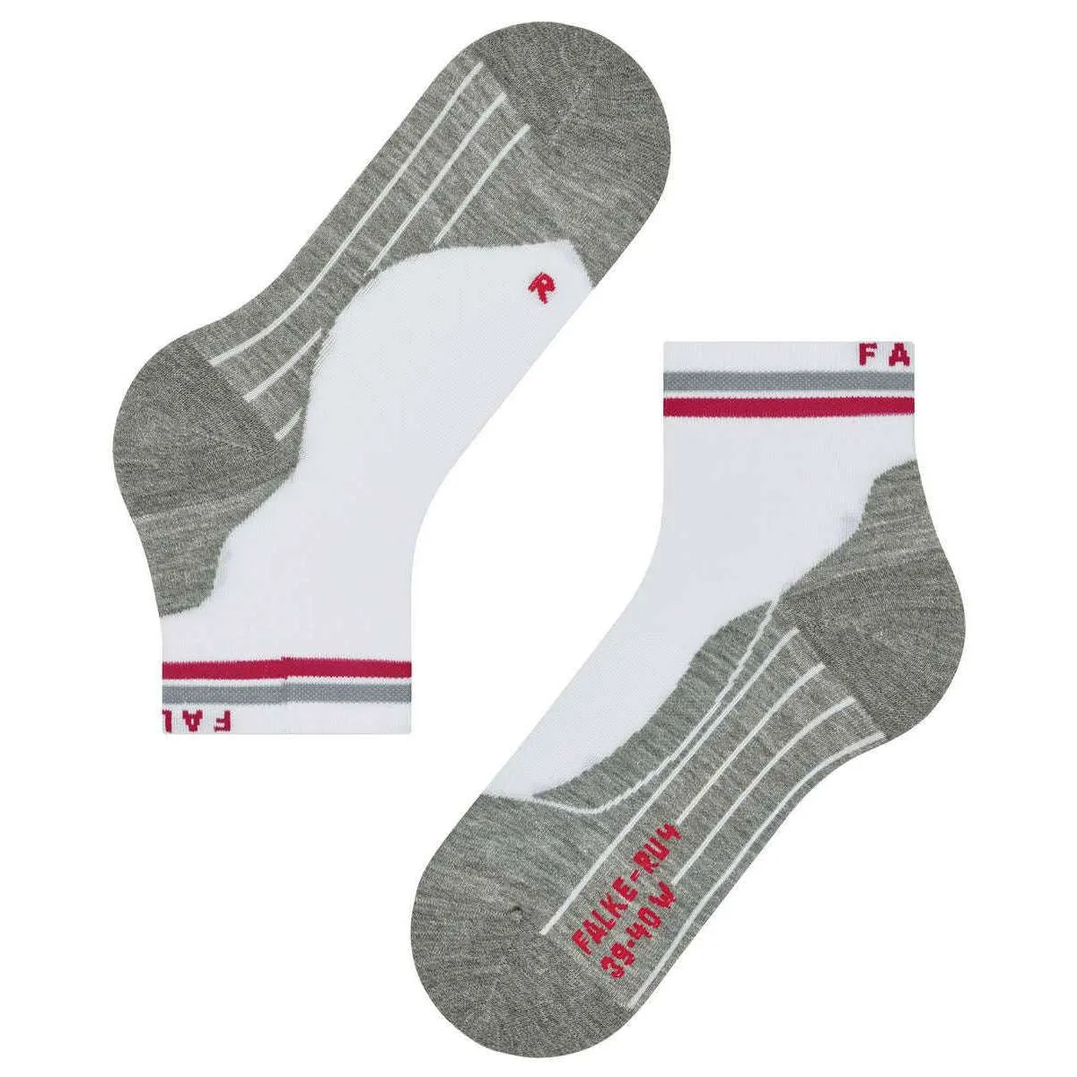 Falke RU4 Endurance Reflect Short Socks - White