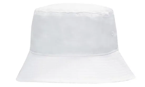 Headwear Breathable Poly Twill Bucket Hat (4107)