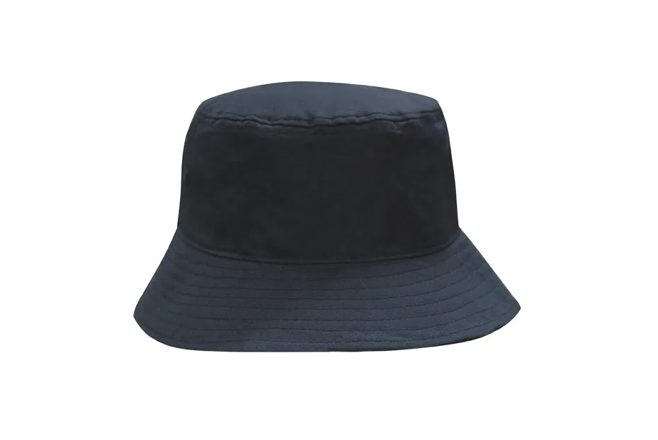 Headwear - Recycled Breathable Poly twill Bucket Hat - 3983