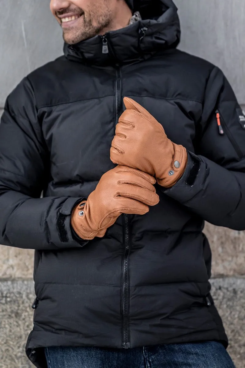 Hestra Leather Utsjö Gloves (Cork)