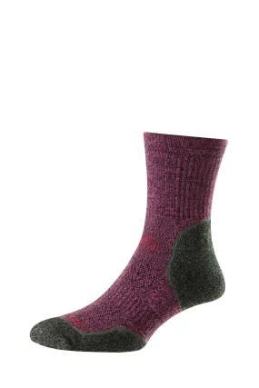 HJ Protrek Light Hike Sock Raspberry 4-7