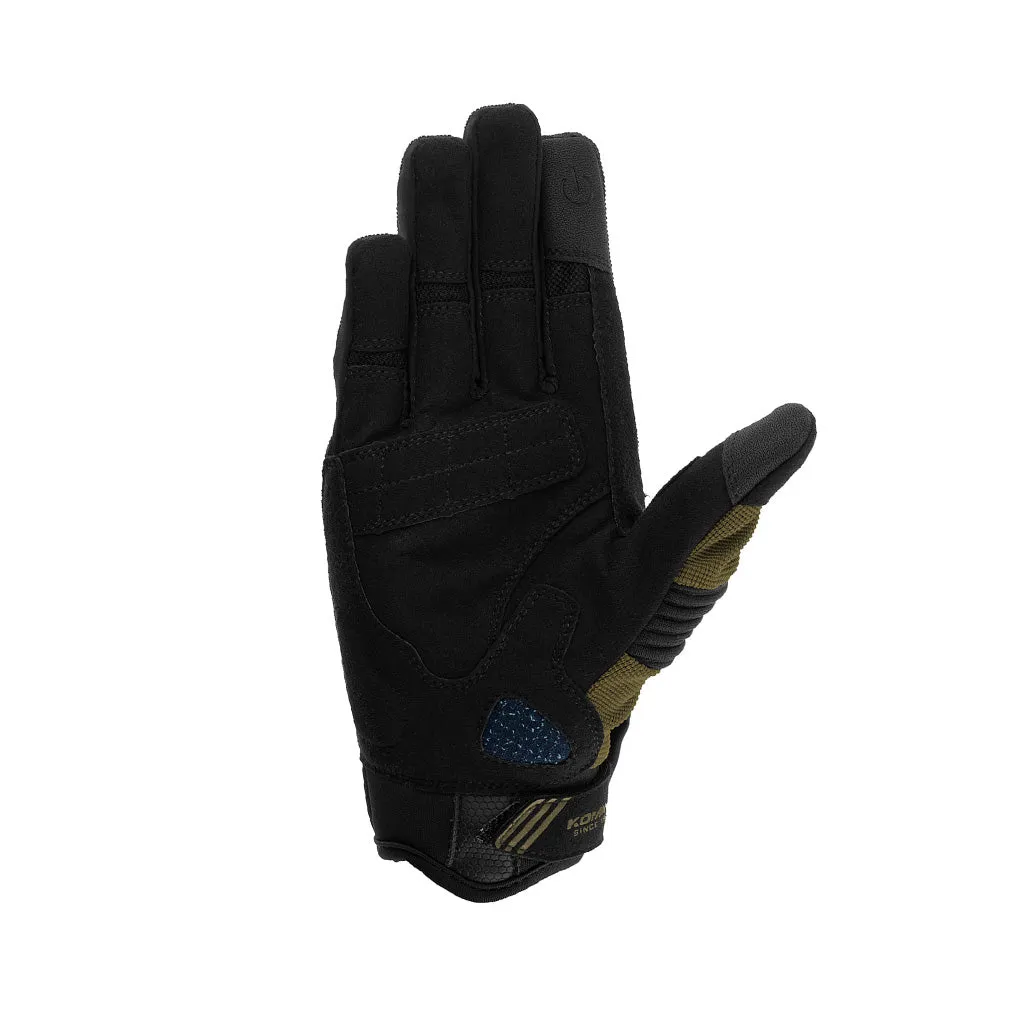 KOMINE GK-1833 PROTECT MOTORCYCLE MESH GLOVES BRAVE