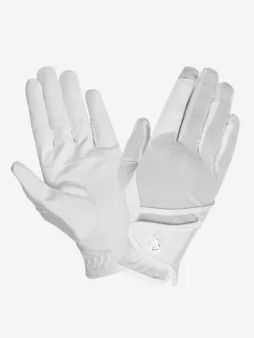 LeMieux Pro Mesh Glove White