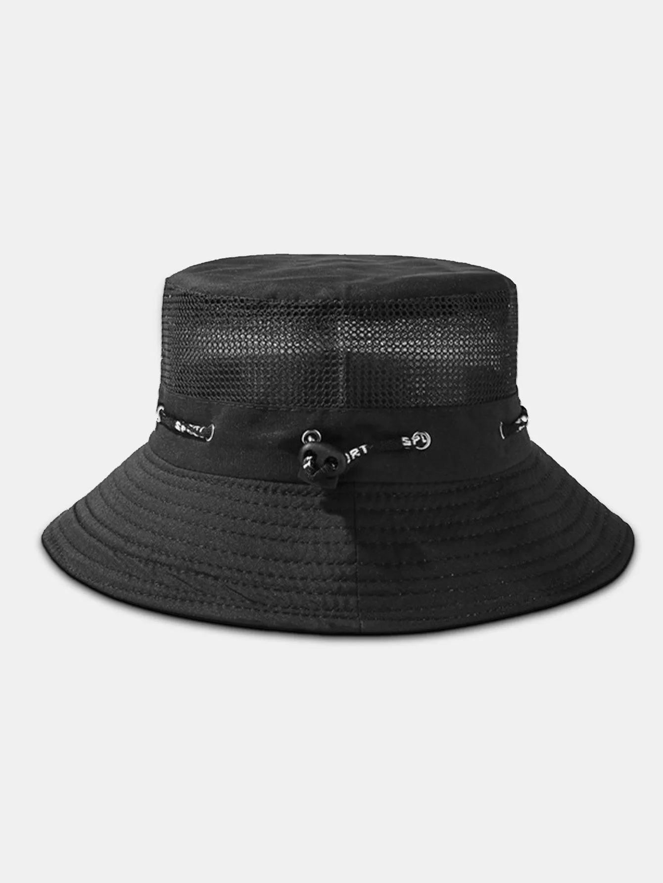 Lightweight Mesh Bucket Hat Breathable Sun Cap