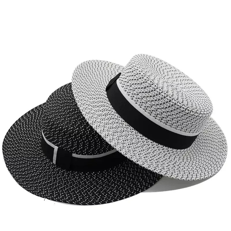 Miller Summer Straw Boater Hat