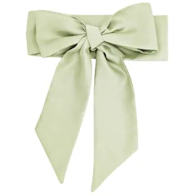 Mint Shantung Bridesmaid Sash