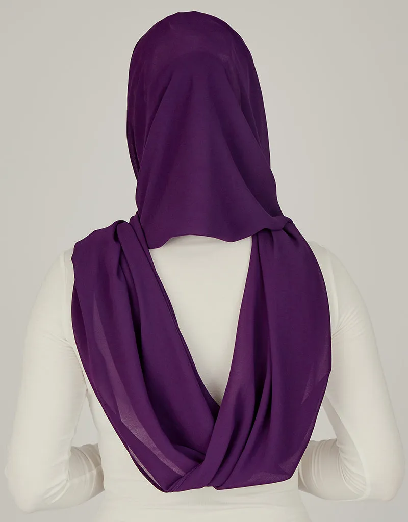 One Piece Scarf - Shades of Purple