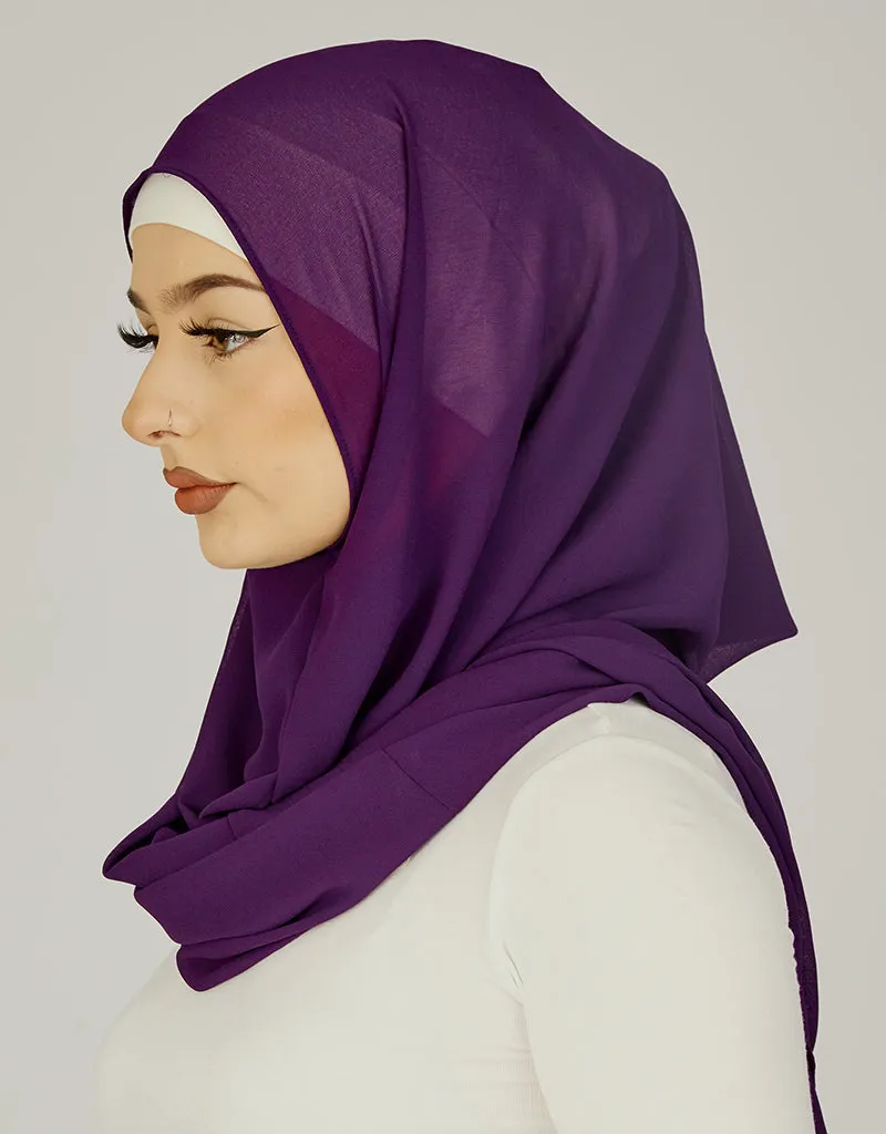 One Piece Scarf - Shades of Purple