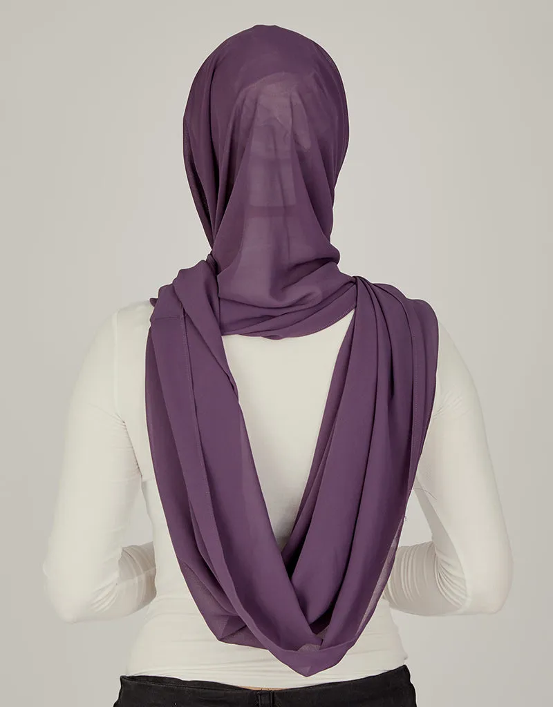 One Piece Scarf - Shades of Purple