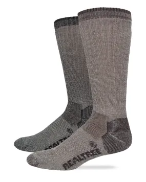 Realtree Men's 70% Merino Wool Boot Socks 2 Pack