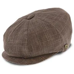 Regal - Walrus Hats Linen/Cotton 8 Panel Newsboy Cap