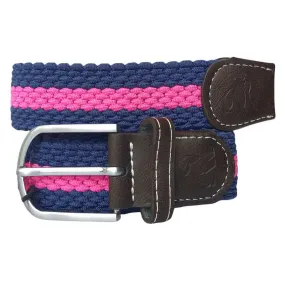 Repreve Woven Belt Rich Pink Stripe