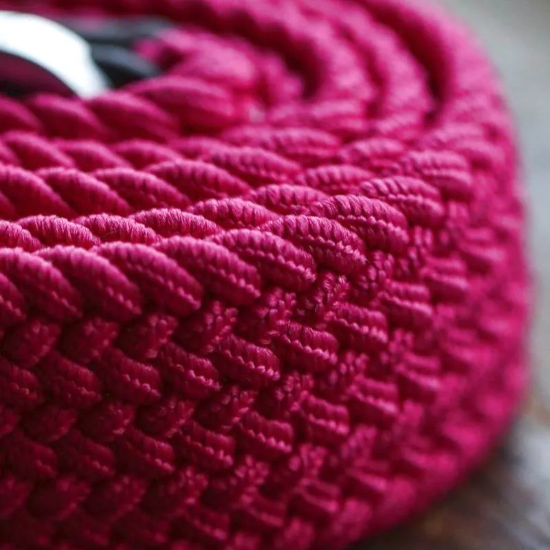 Repreve Woven Belt Rich Pink