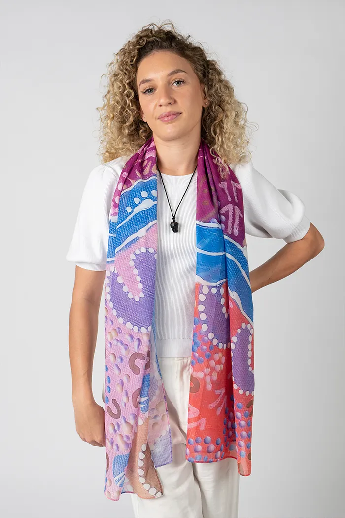 River Camps Chiffon Scarf