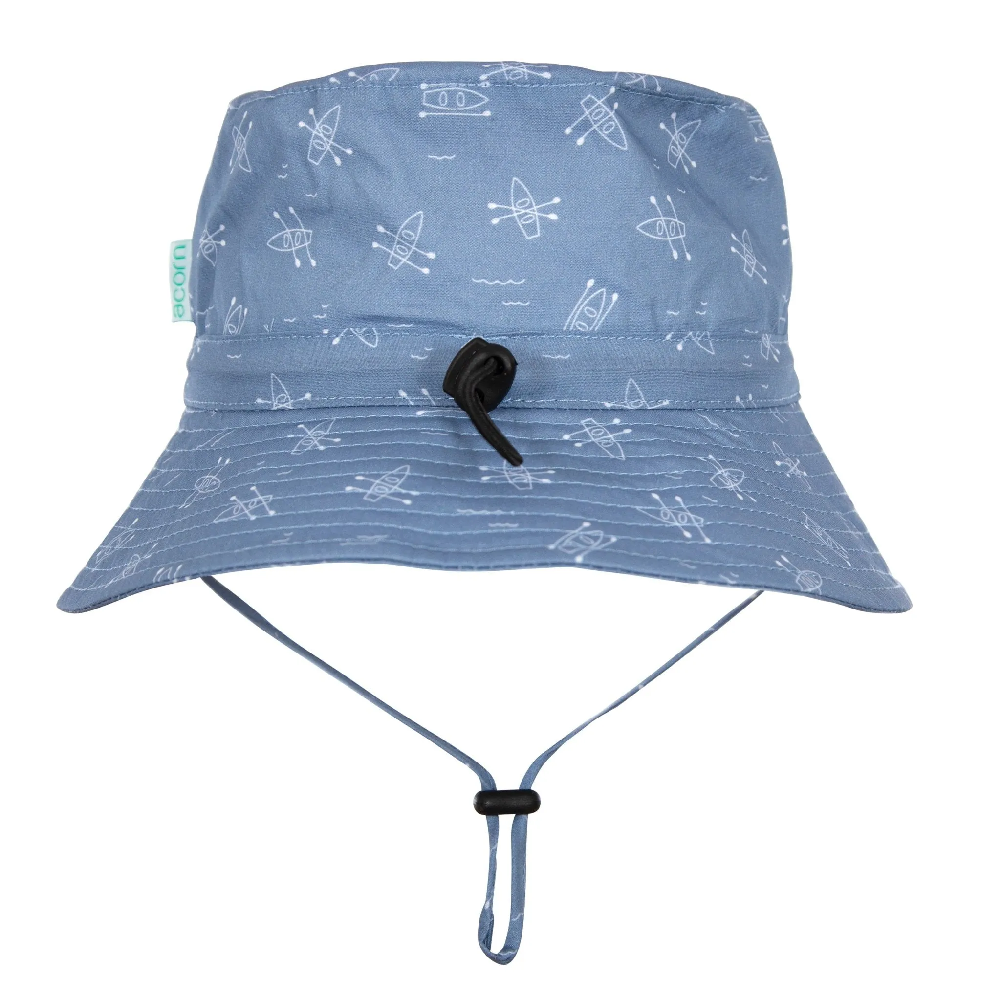 Row Boats Wide Brim Bucket Hat