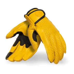 Royal Enfield Summer Riding Womens Gloves (Yellow)