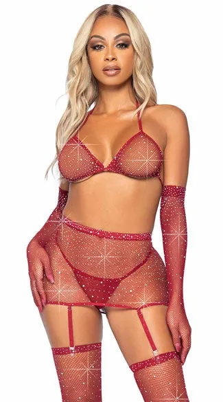 SPARKLE AND FINE BRA SET